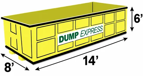 20 yard roll-off dumpster