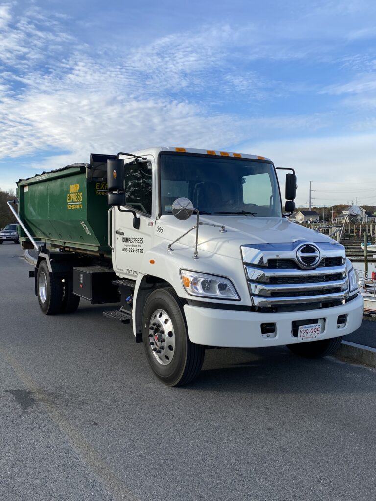 Dumpster Rental Cape Cod - dump truck