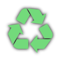 green recycling symbol