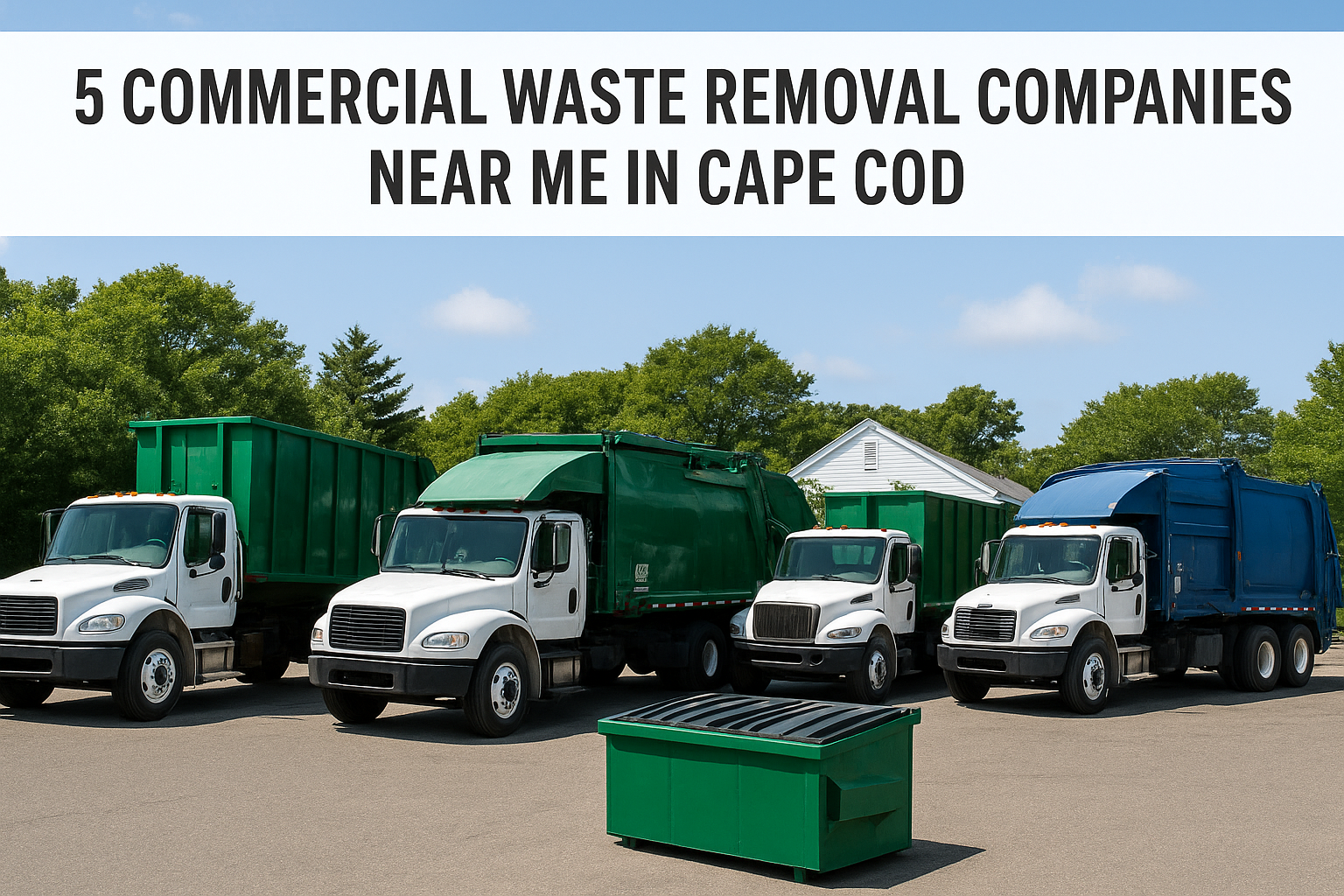 5 Commercial Waste Removal Companies Near Me in Cape Cod