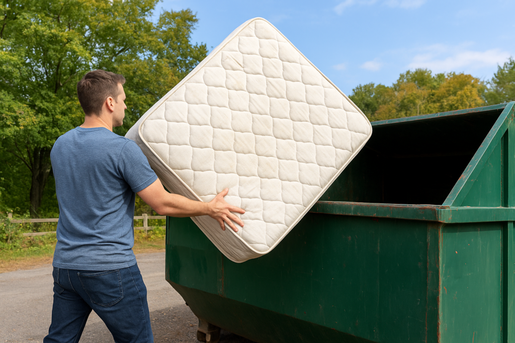 Can You Put A Mattress In A Dumpster? Cape Cod MA Rules