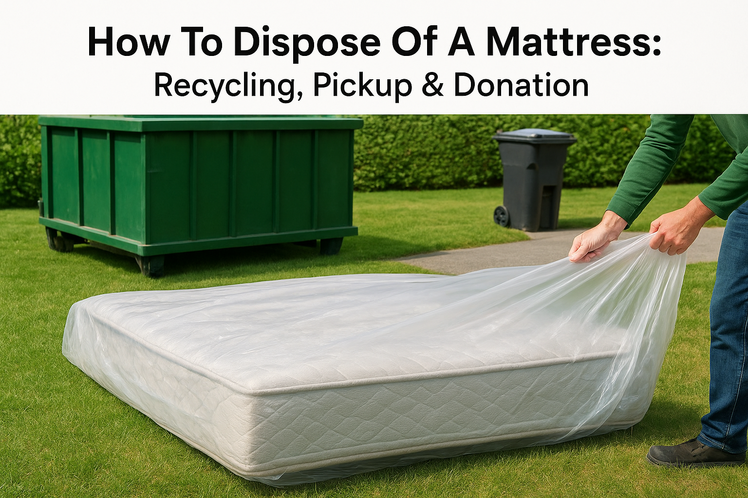 How To Dispose Of A Mattress: Recycling, Pickup & Donation