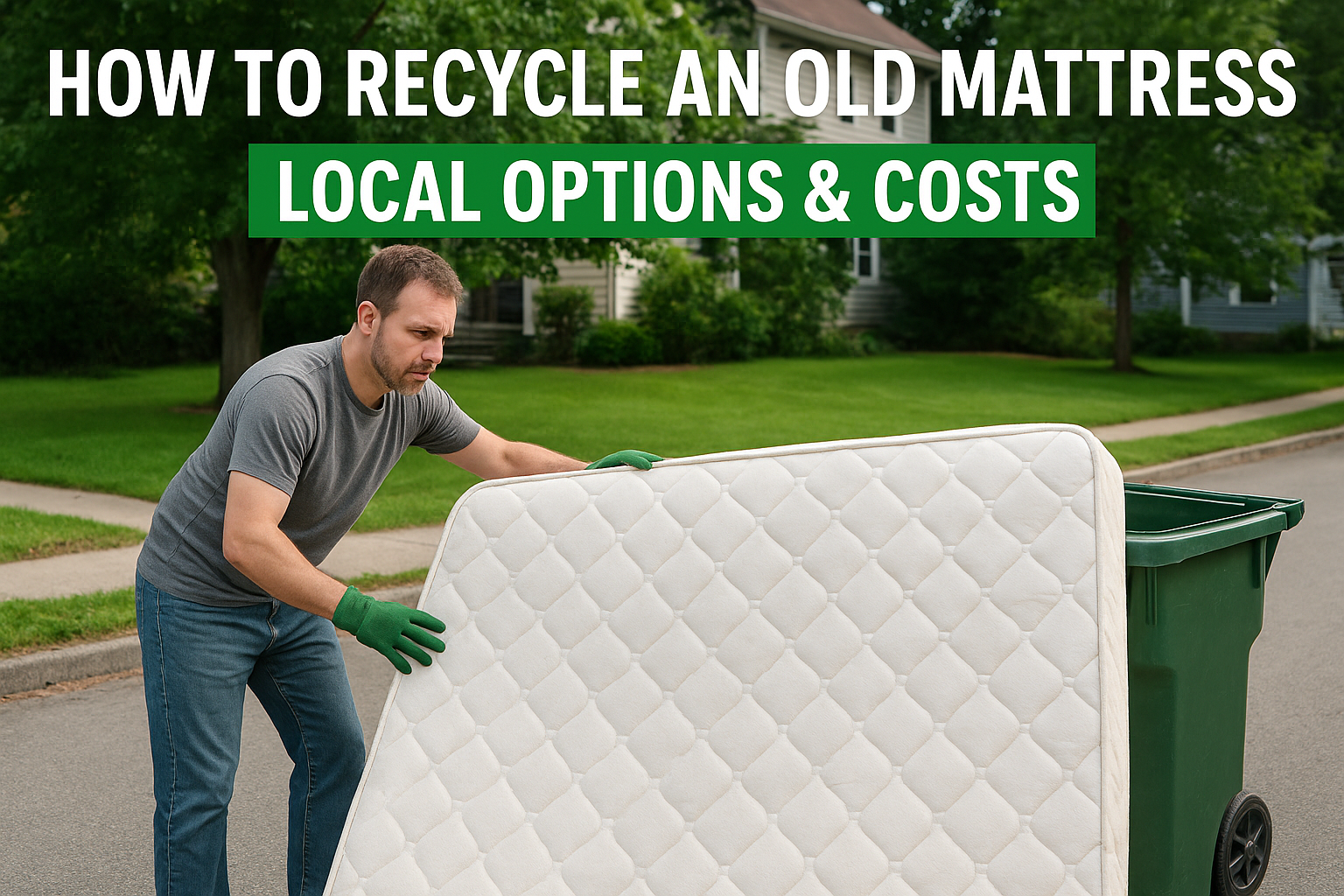 How To Recycle An Old Mattress: Local Options & Costs