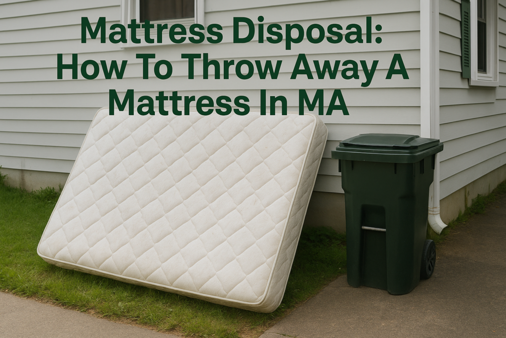 Mattress Disposal: How To Throw Away A Mattress In MA