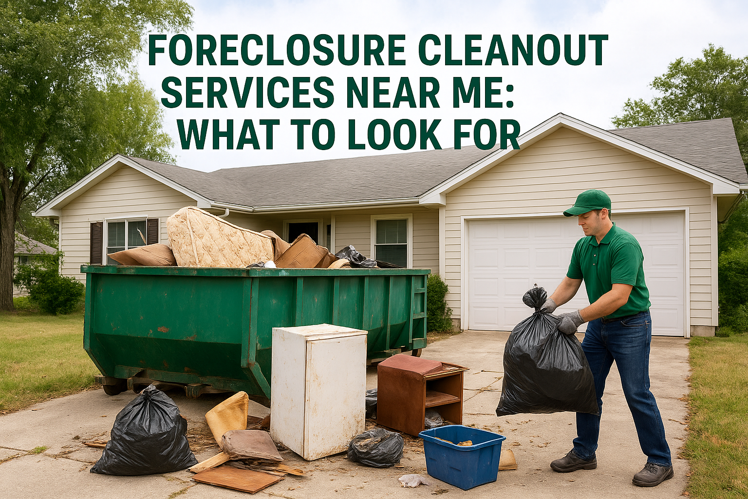 Foreclosure Cleanout Services Near Me: What to Look For