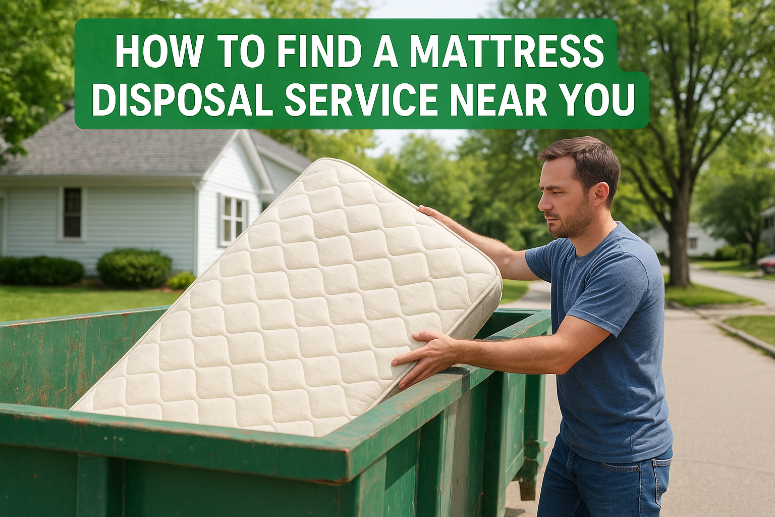 How to Find a Mattress Disposal Service Near You